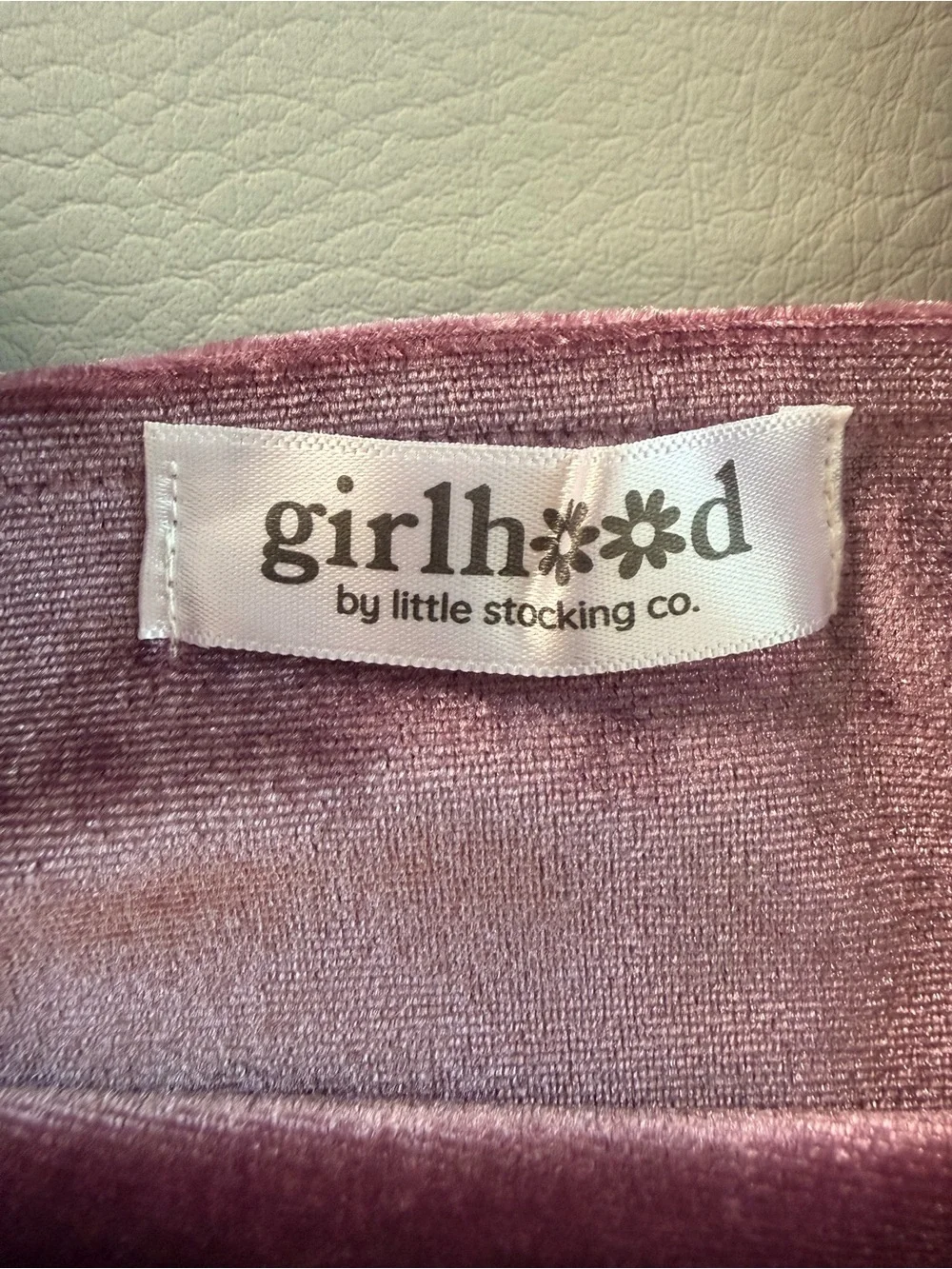 The Little Stocking Co Girls Purple Mauve Velvet Tulle Dress 7 Taylor Joelle